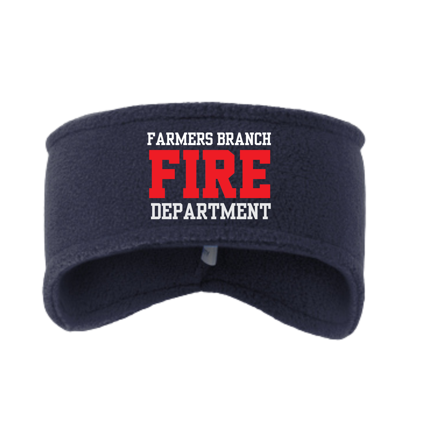 Farmers Branch Fire Fleece Headband