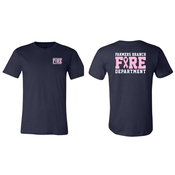 Farmers Branch Fire Breast Cancer Shirt