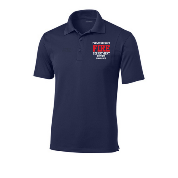 Farmers Branch Fire Retiree Polo