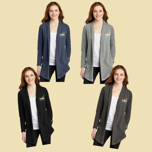 LISD SPED Women's Interlock Cardigan 24-1