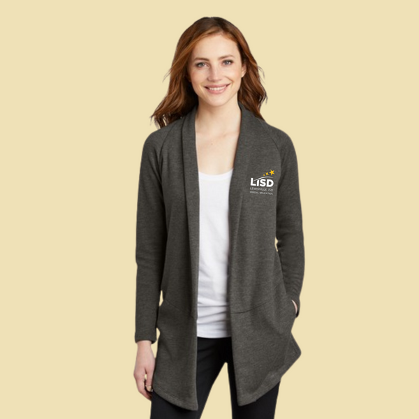 LISD SPED Women's Interlock Cardigan 24-1