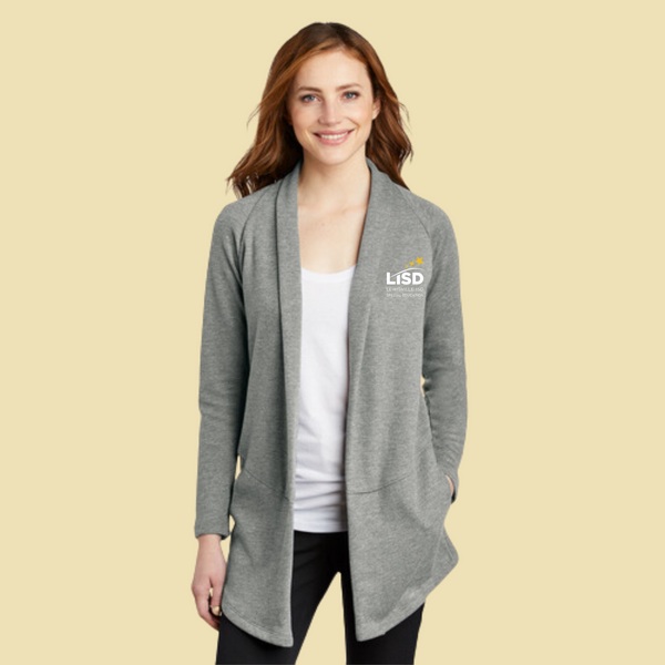 LISD SPED Women's Interlock Cardigan 24-1