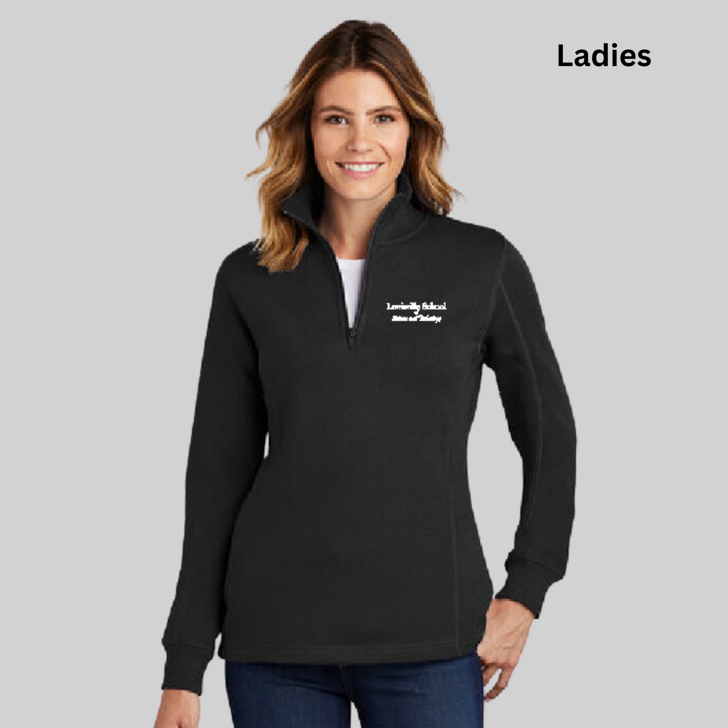 iSchool (Lewisville School of Science and Technology) 1/4 Zip Sweatshirt