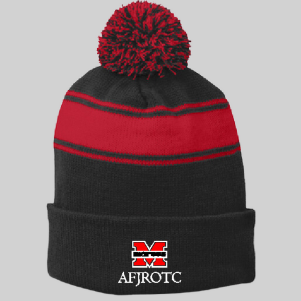 Marcus High School AFJROTC Pom Beanie