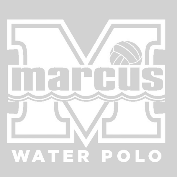 Marcus High School Aquatics Car Decal