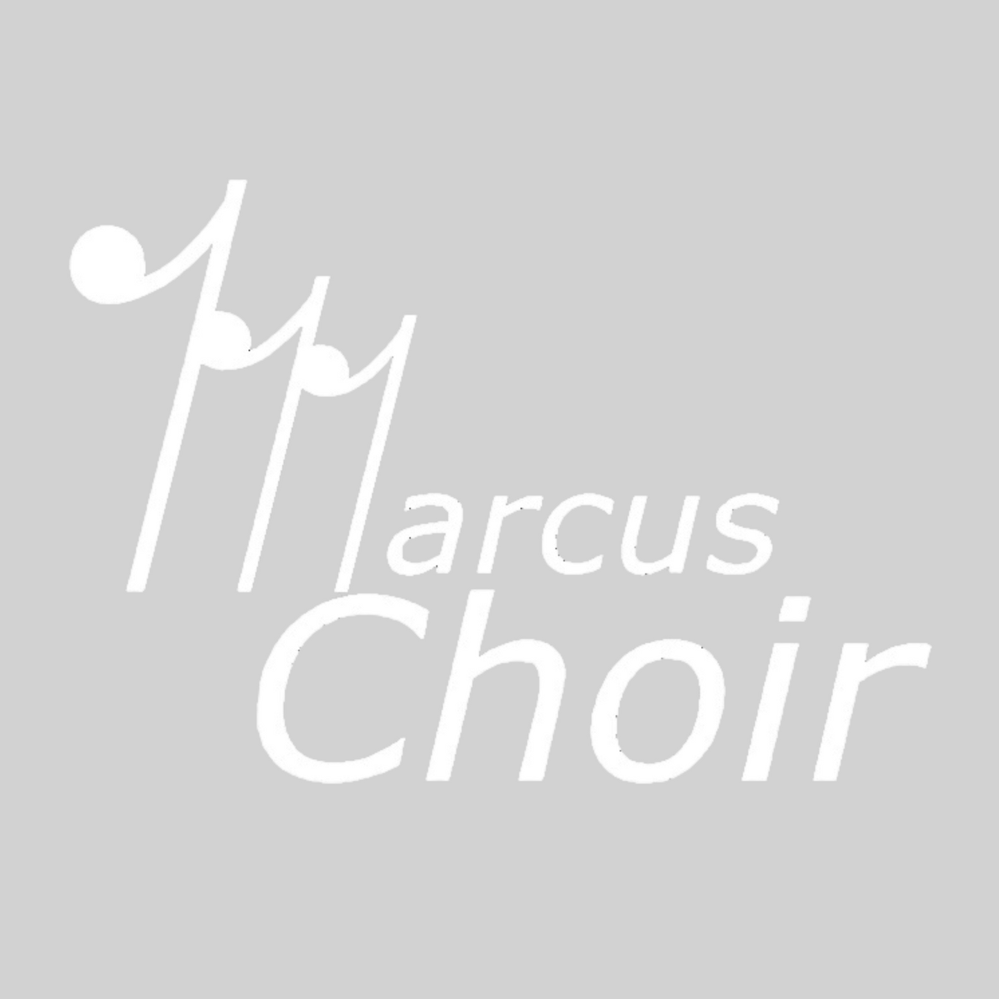 Marcus High School Choir Car Decal