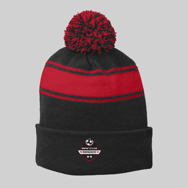 Marcus High School Girls Soccer Pom Beanie