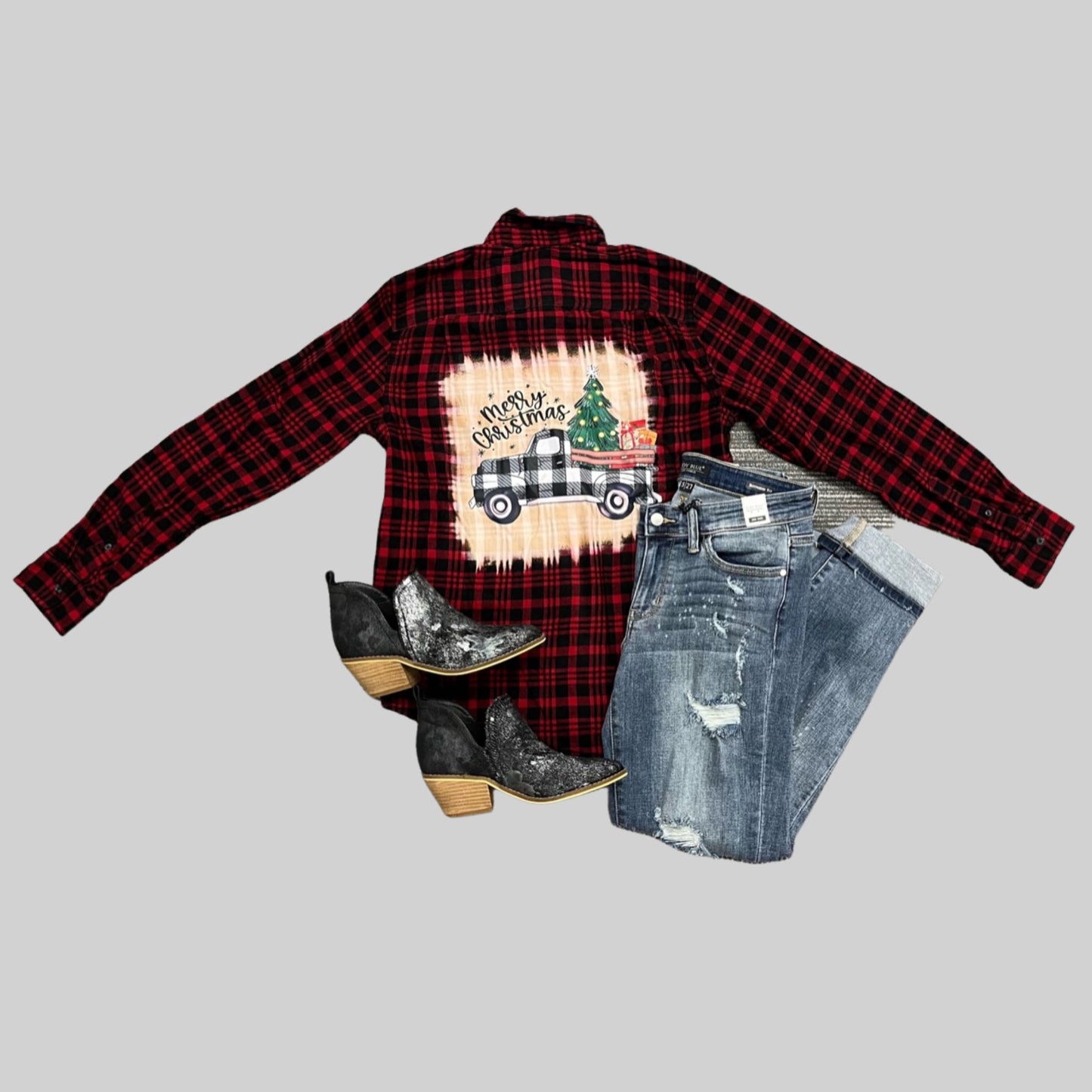 Merry Christmas Flannel