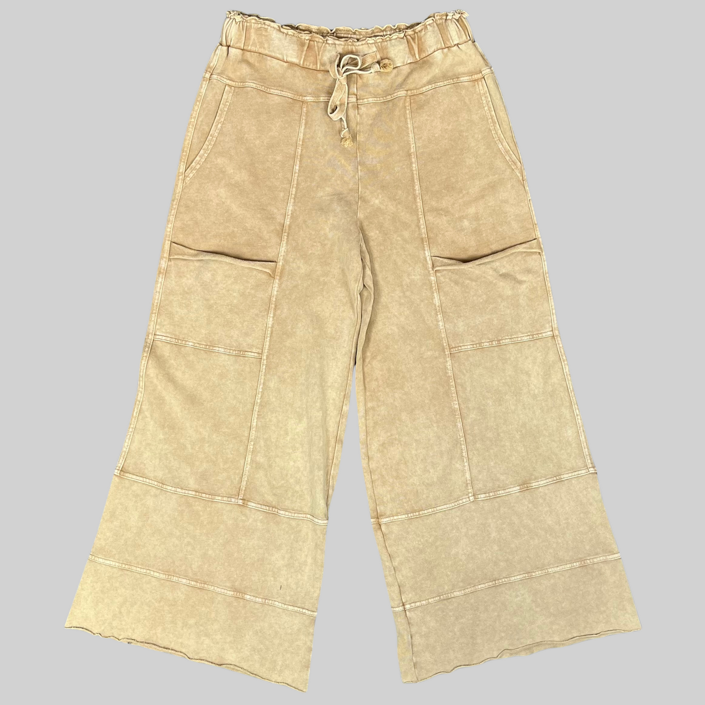 Mineral Washer Terry Knit Pants