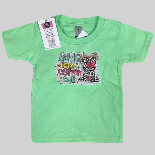 Little Miss Cotton Tail Easter T-Shirt