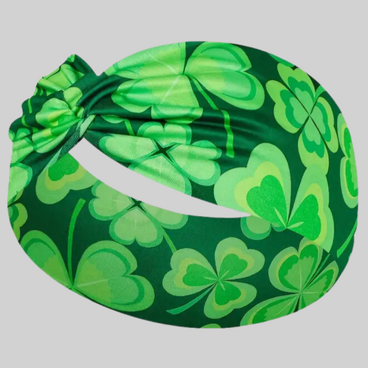 Saint Patrick's Day Green Shamrock Headband