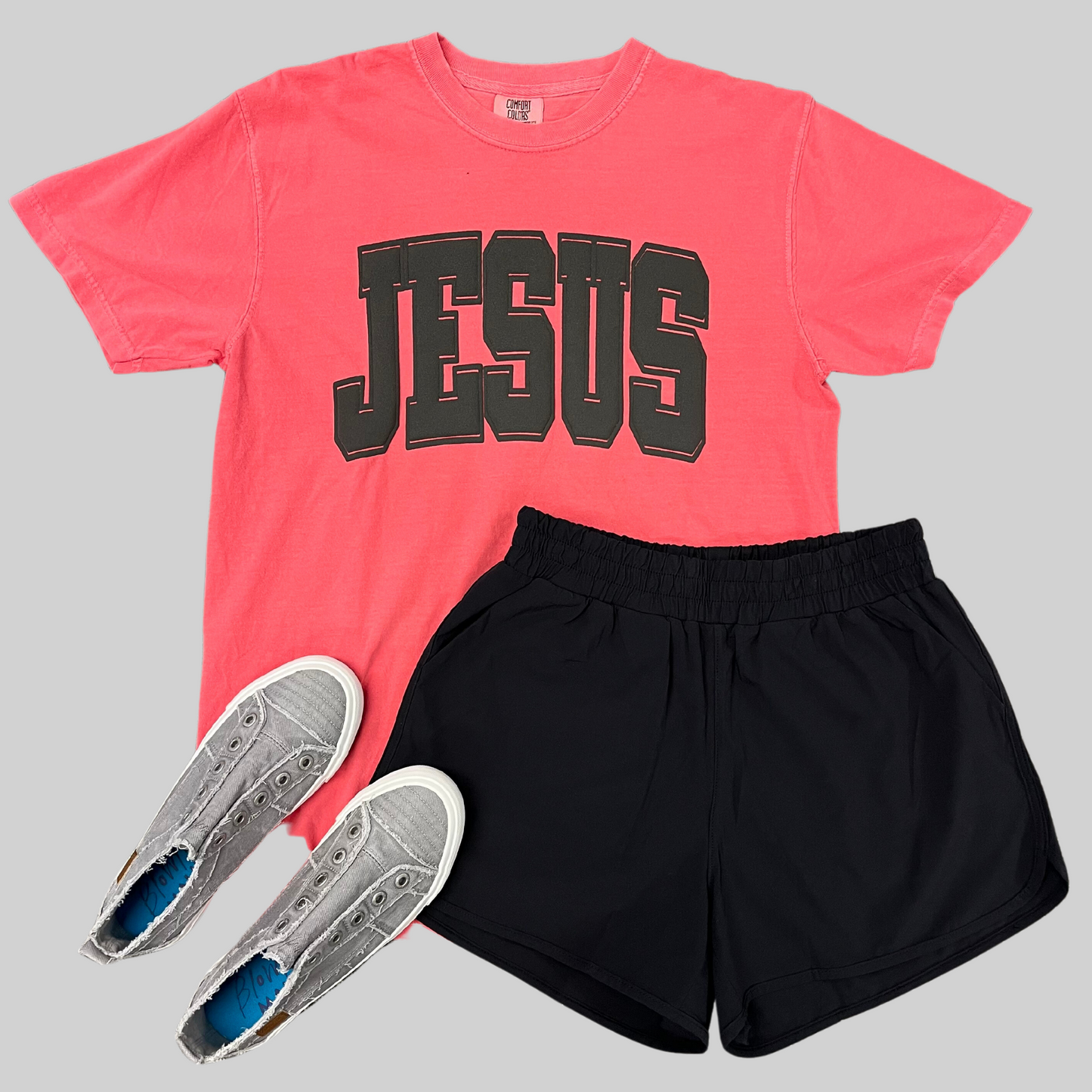 Jesus Puff Comfort Color T-Shirt