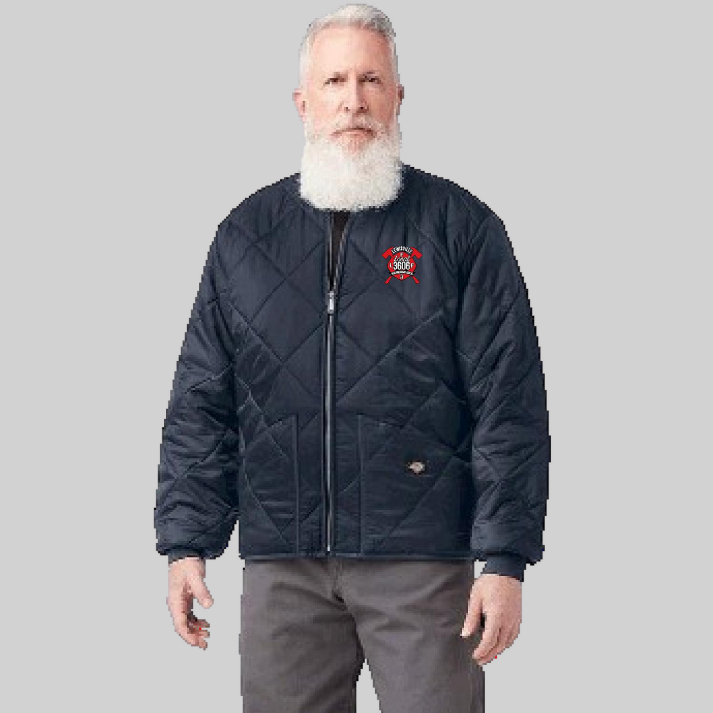 LFD Local 3606 Firefighters Association Members Puffer Jacket