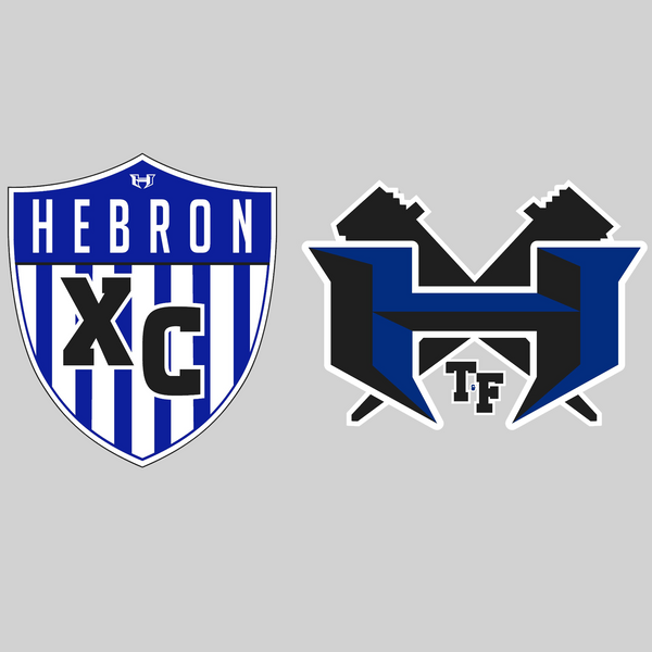Hebron High School Cross Country/ Track and Field Decal