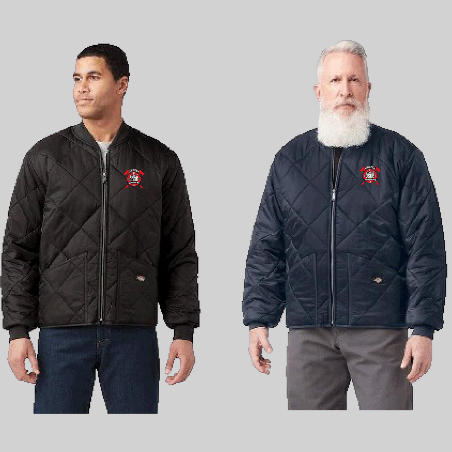 LFD Local 3606 Firefighters Association Members Puffer Jacket
