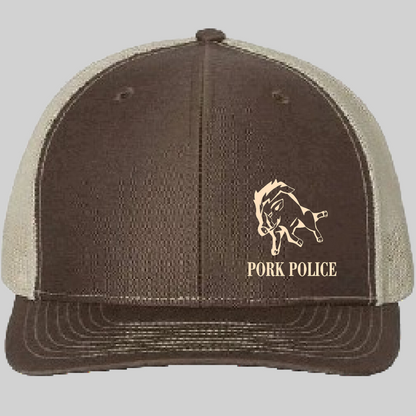 Pork Police Snapback Hat 24-5