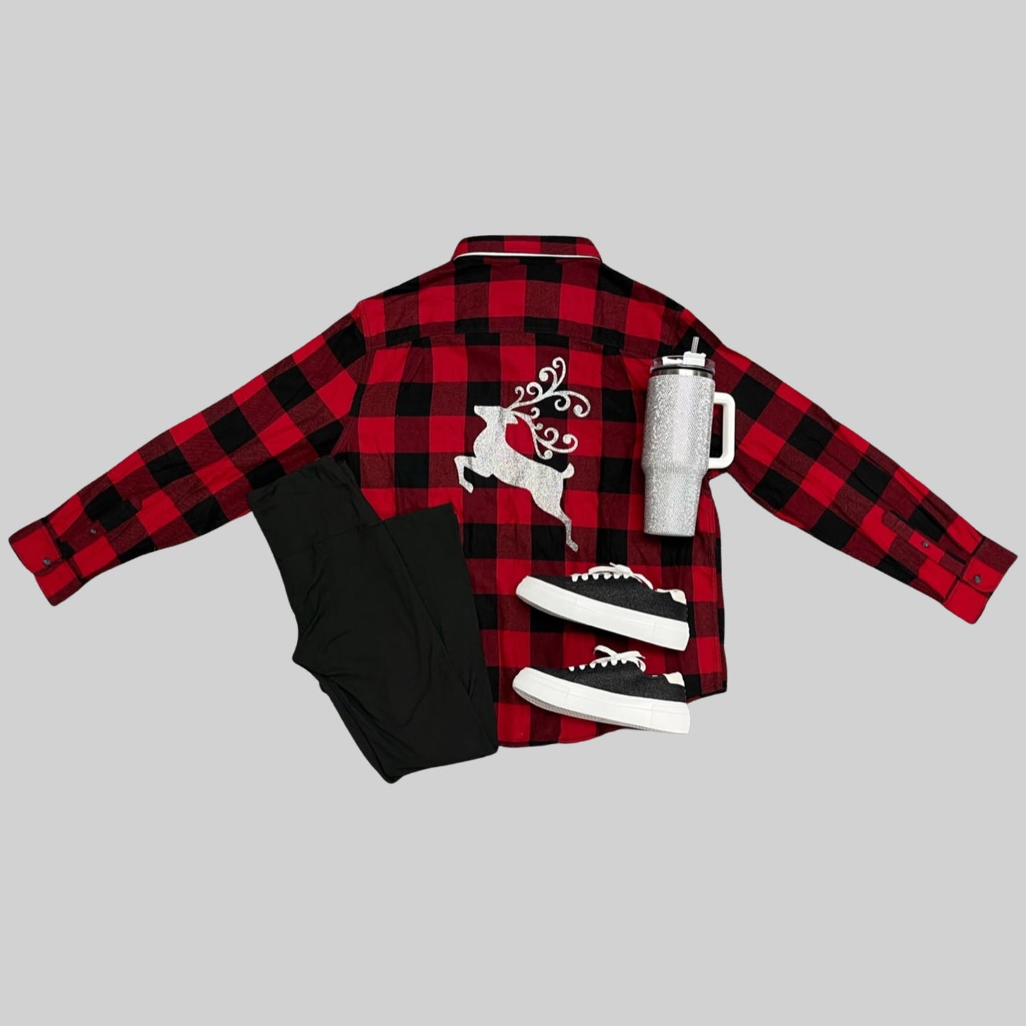 Reindeer Flannel