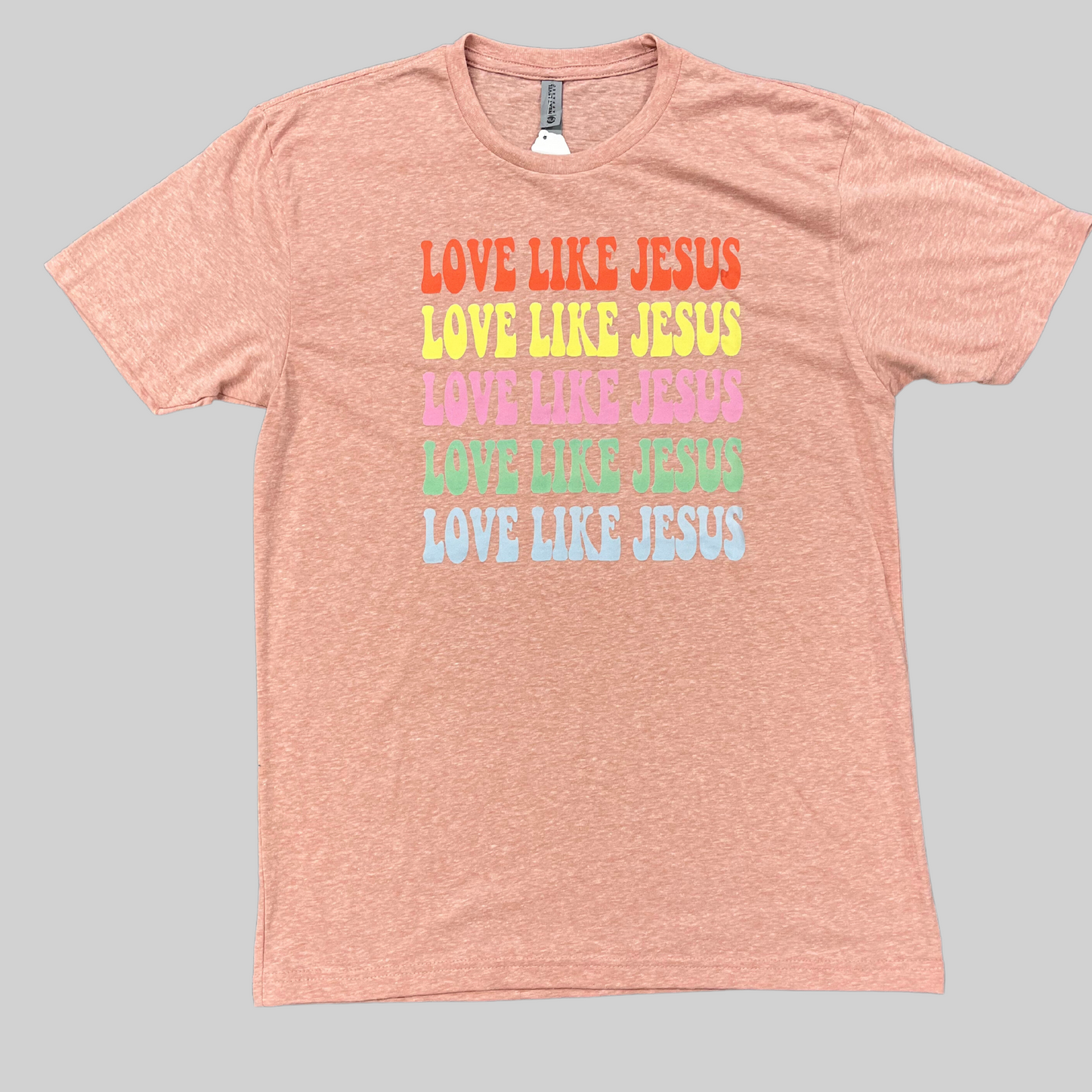 Love Like Jesus Next Level Tri Blend T-Shirt