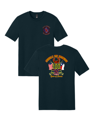 Lewisville Fire Department 100 year shirt