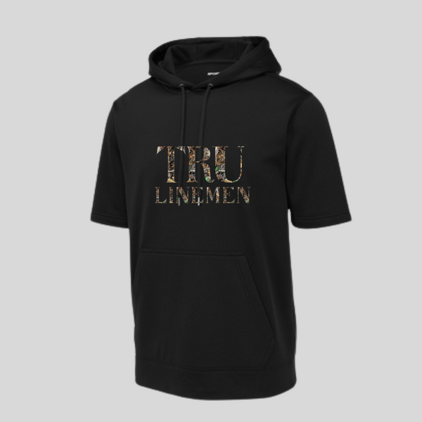 Trench Runnerz Short Sleeve fleece Hooded Pullover