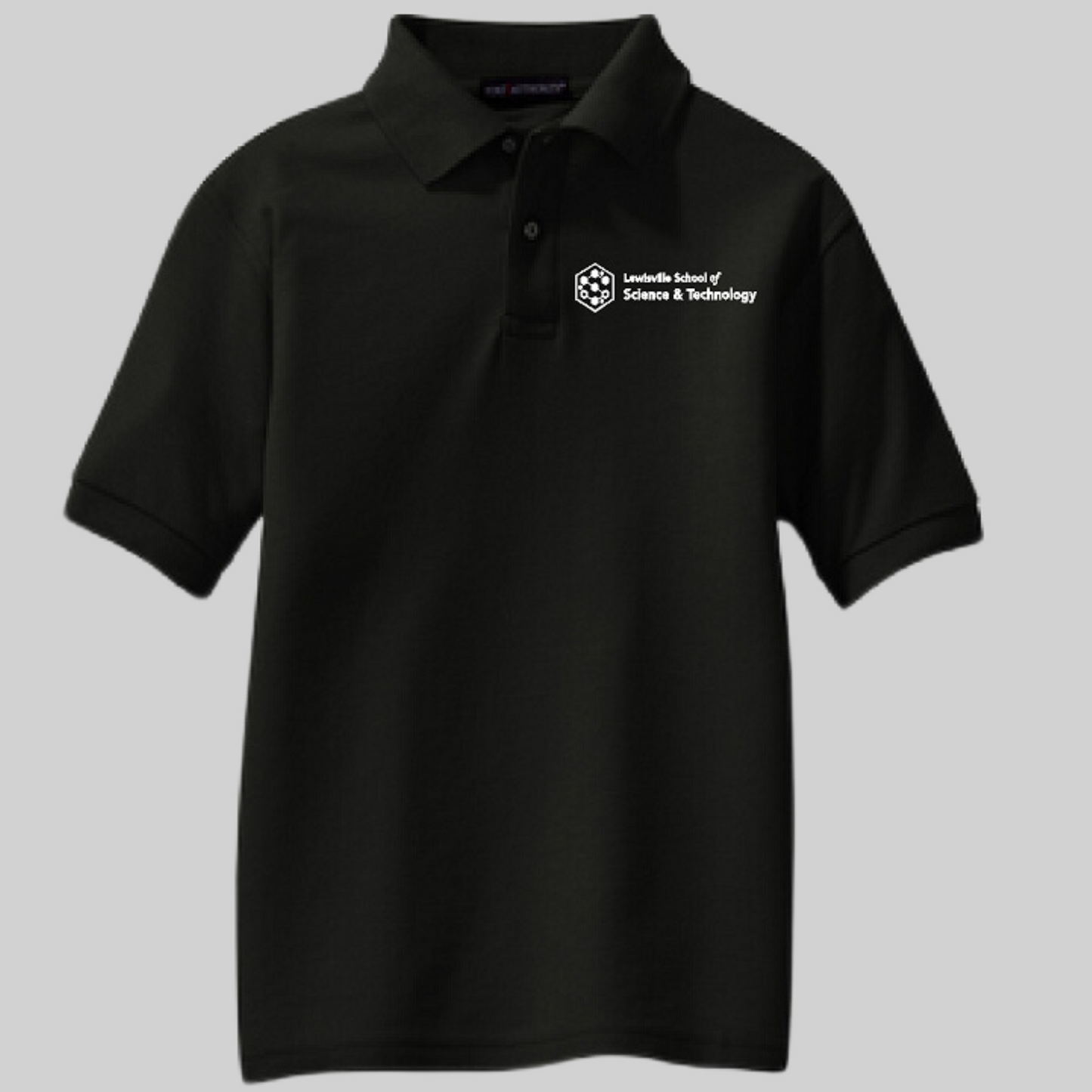 Lewisville School of Science and Technology Short Sleeve Cotton Polo