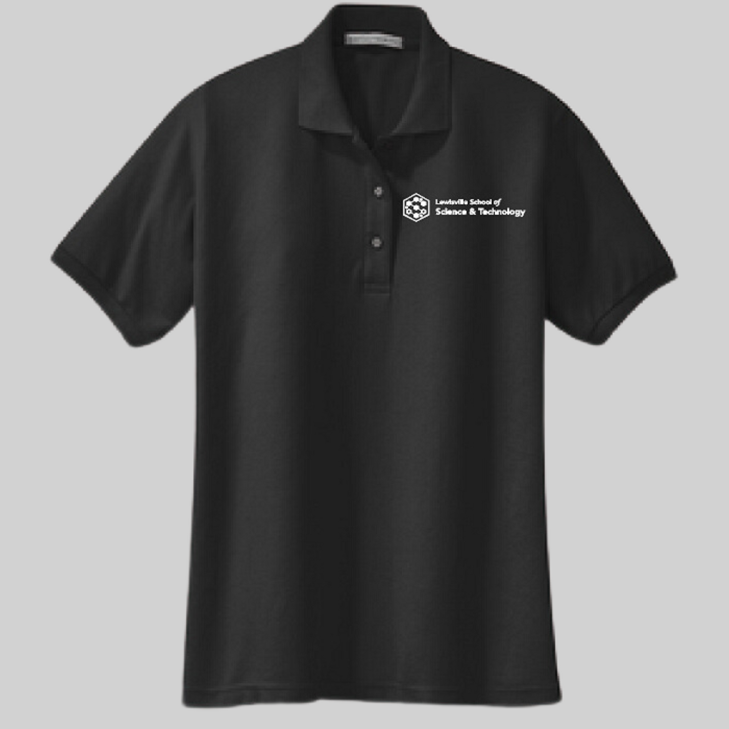 Lewisville School of Science and Technology Short Sleeve Cotton Polo