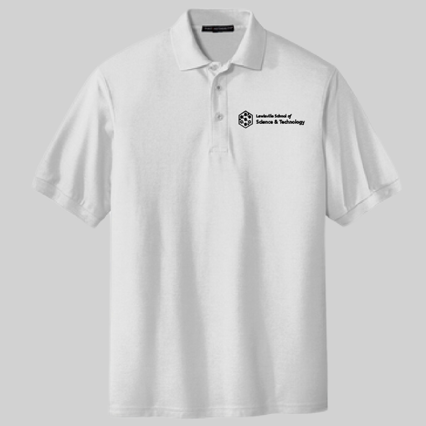 Lewisville School of Science and Technology Short Sleeve Cotton Polo