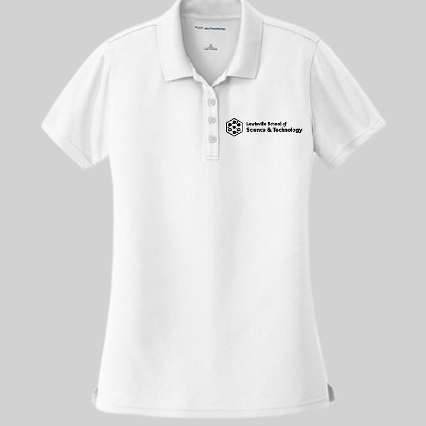 Lewisville School of Science and Technology Short Sleeve Drifit Polo