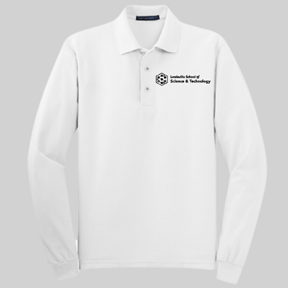 Lewisville School of Science and Technology Long Sleeve Cotton Polo