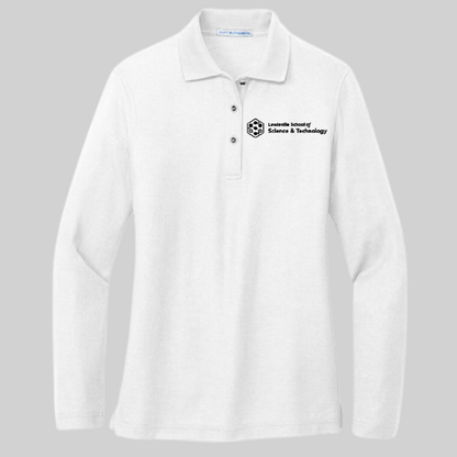 Lewisville School of Science and Technology Long Sleeve Cotton Polo