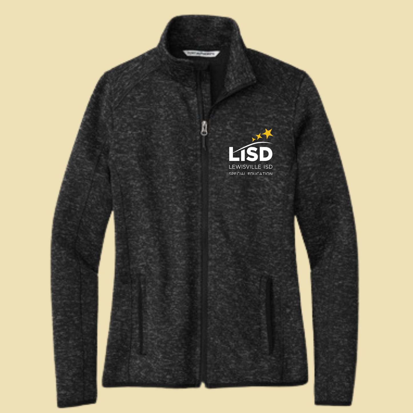 LISD SPED Men's Sweater Fleece Jacket 24-9