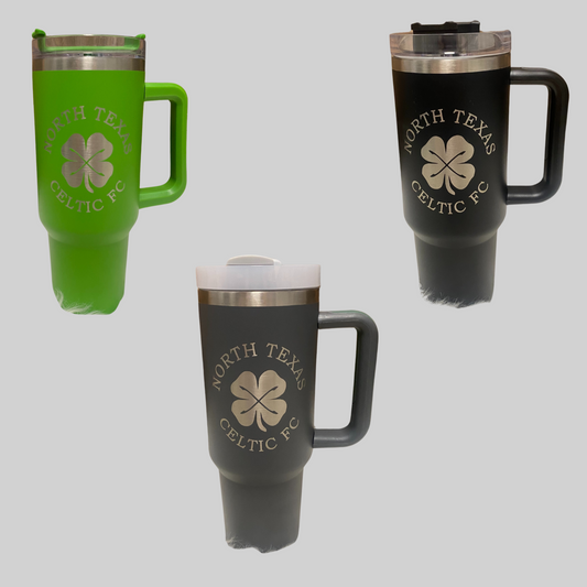 North Texas Celtic Engraved Tumbler