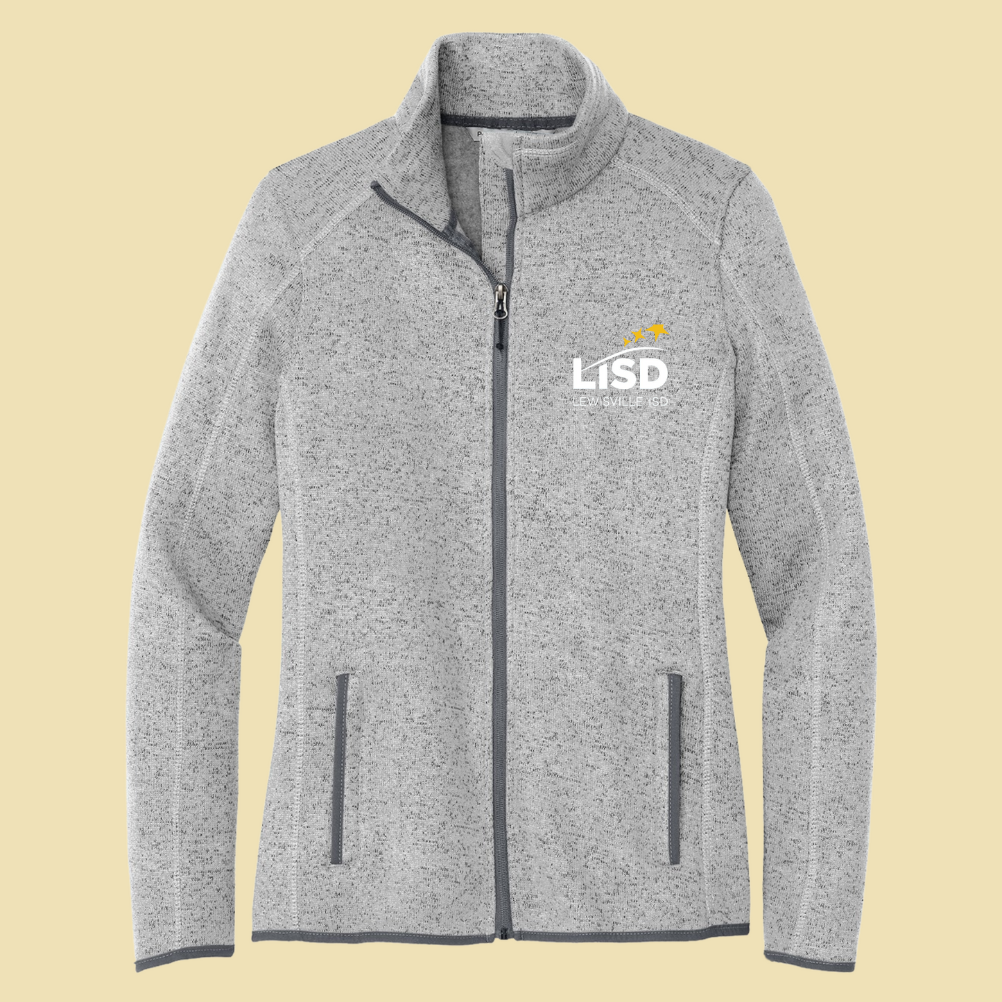 LISD SPED Men's Sweater Fleece Jacket 24-9