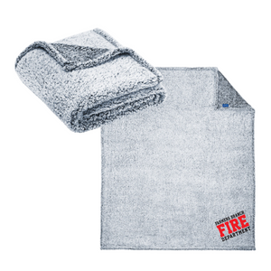Farmers Branch Fire Sherpa Blanket