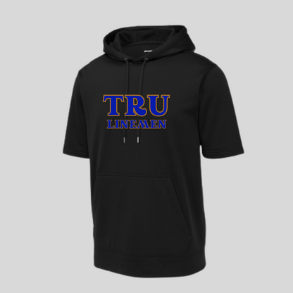 Trench Runnerz Short Sleeve fleece Hooded Pullover