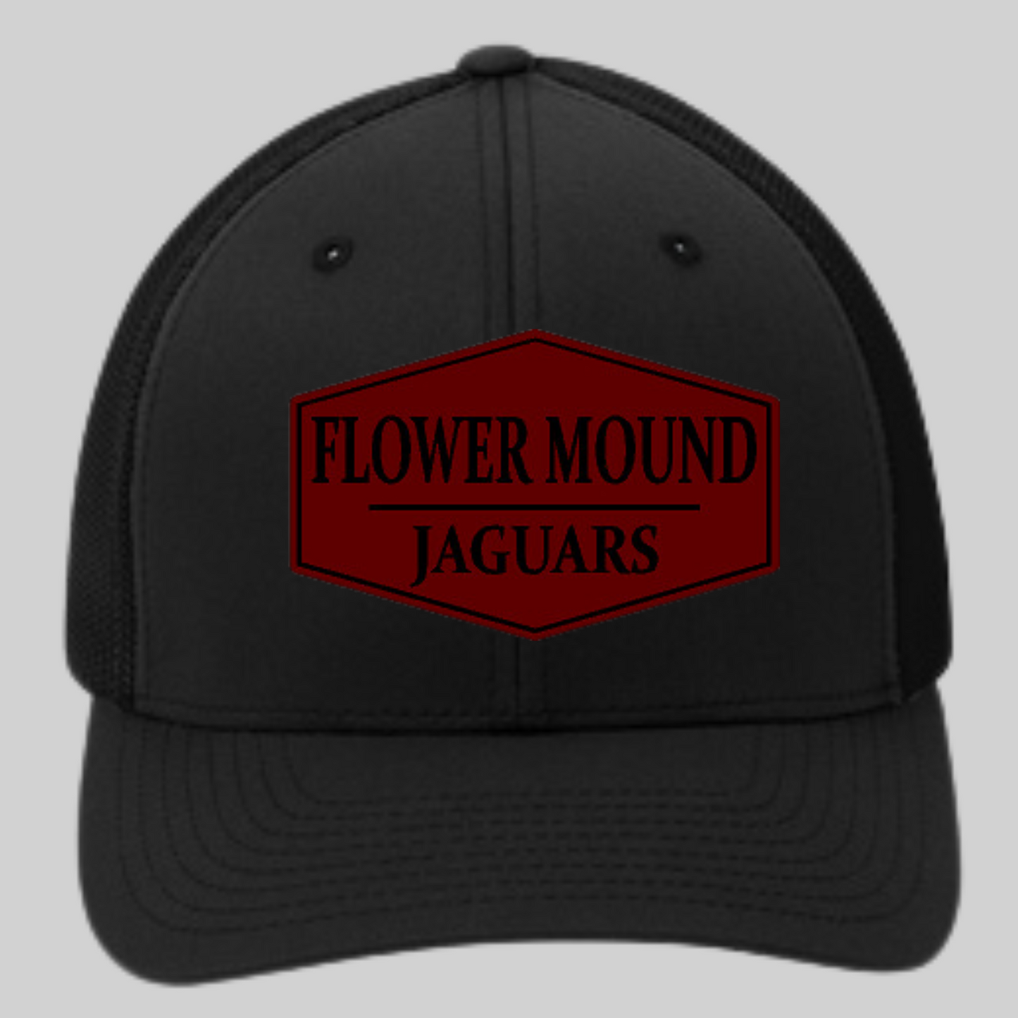 Flower Mound High School Leather Patch Hat