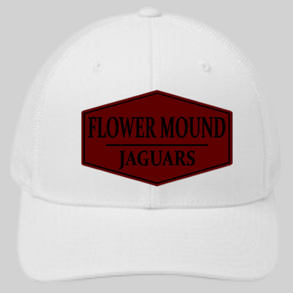 Flower Mound High School Leather Patch Hat