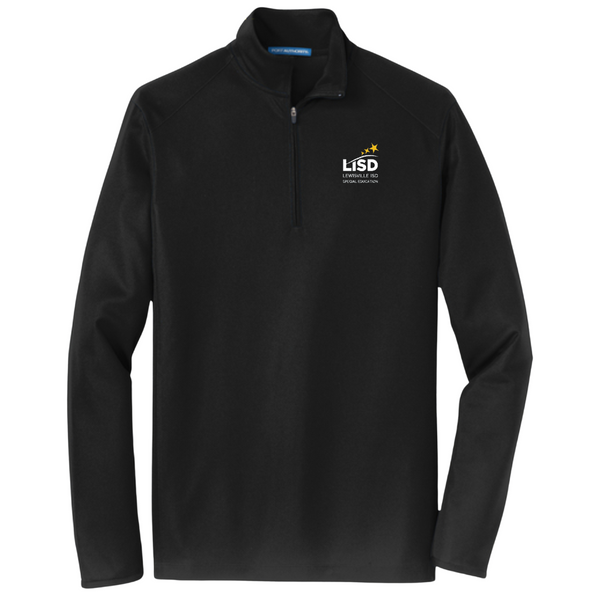 LISD SPED Men's Pinpoint Mesh 1/2-Zip 24-10