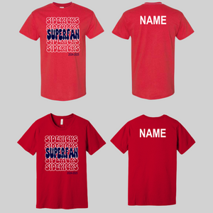 Northwest High School Sidekicks SuperFan Shirt 2024 Red