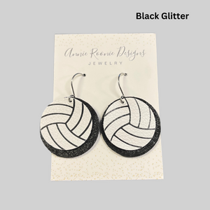 Lake Dallas High School Volleyball Earrings