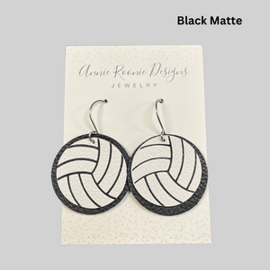 Lake Dallas High School Volleyball Earrings