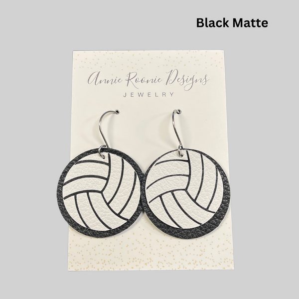 Lake Dallas High School Volleyball Earrings