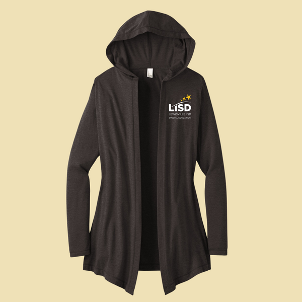 LISD SPED Women's Hooded Cardigan 24-5