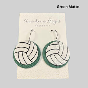 Lake Dallas High School Volleyball Earrings