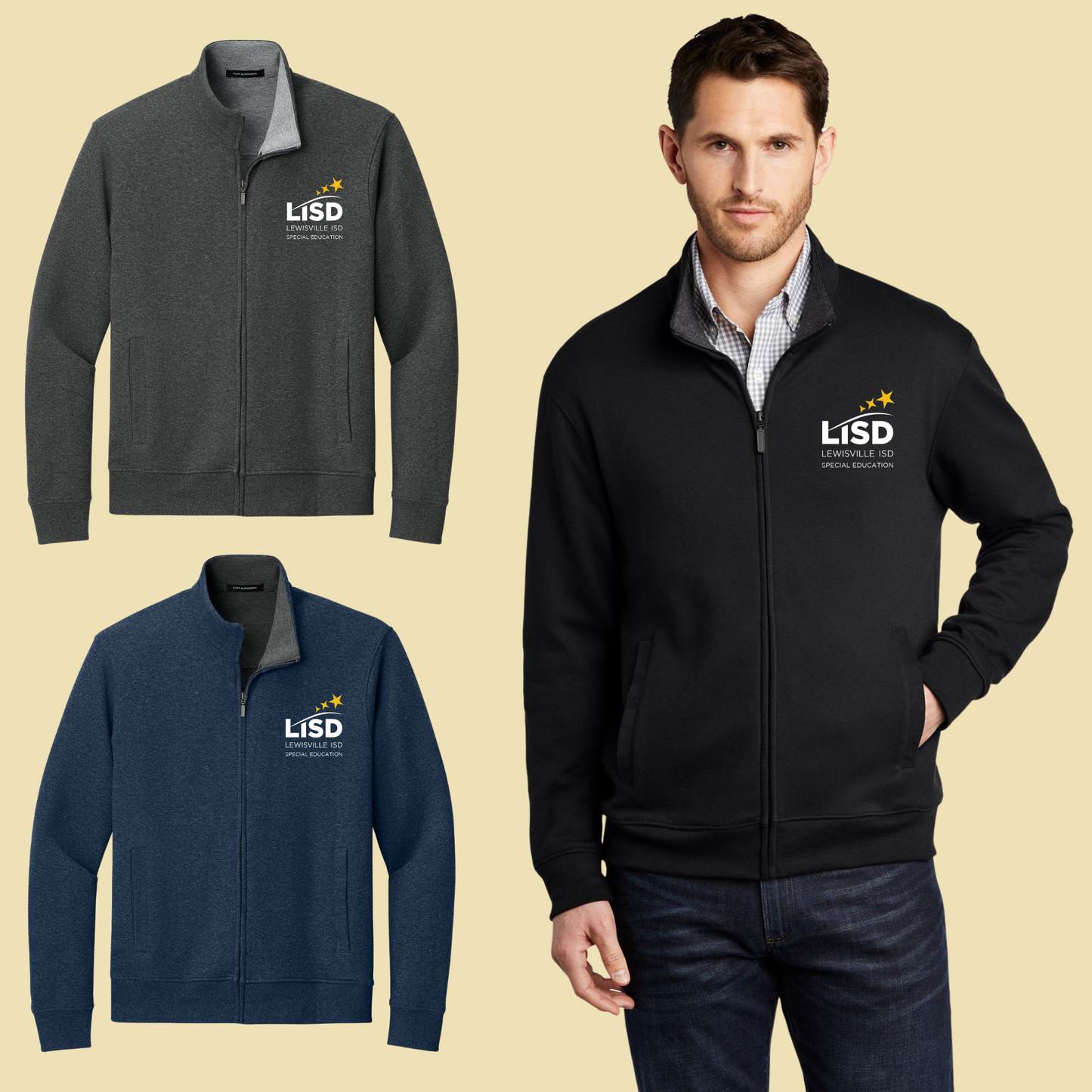 LISD SPED Men's Full-Zip Jacket 24-2