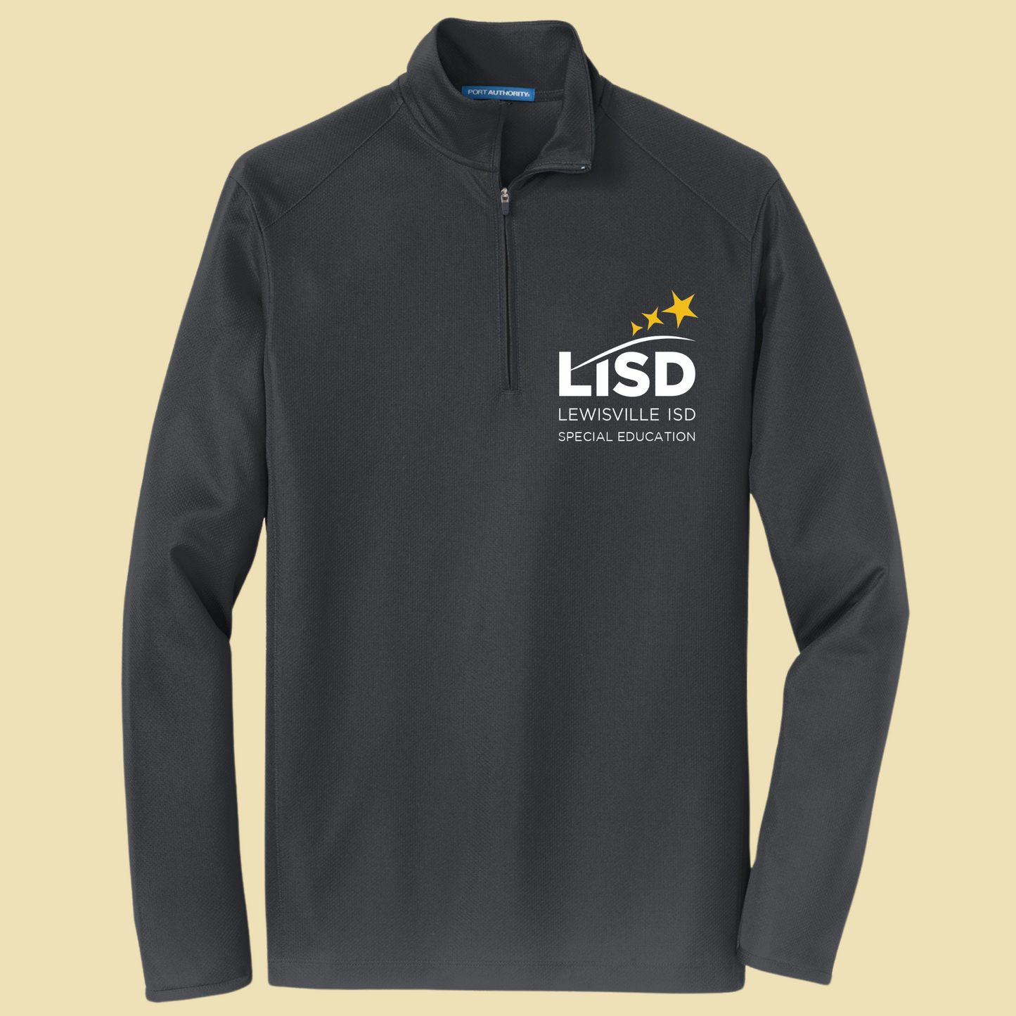 LISD SPED Women's Pinpoint Mesh 1/2-Zip 24-4