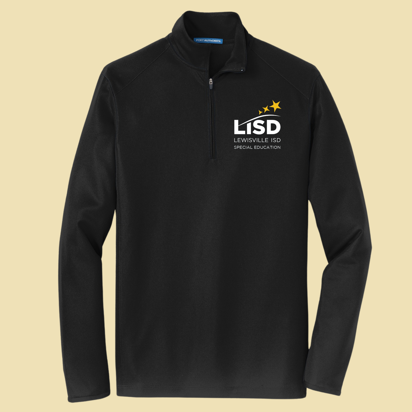 LISD SPED Women's Pinpoint Mesh 1/2-Zip 24-4