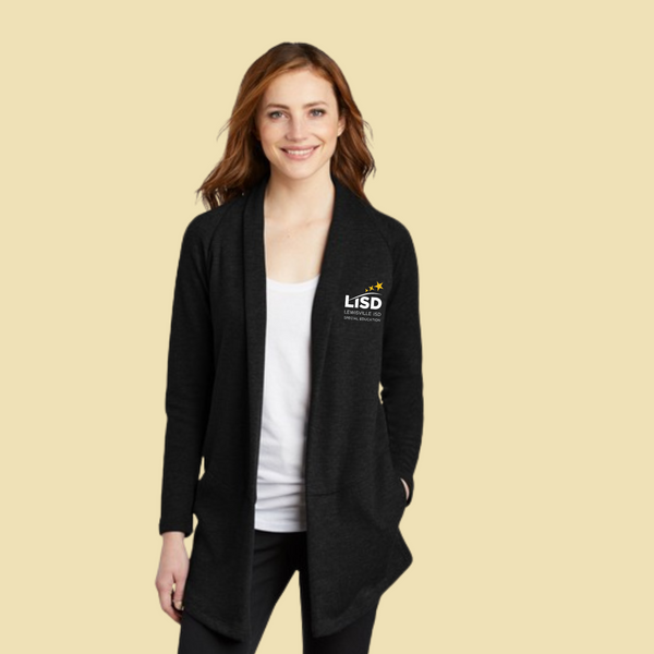 LISD SPED Women's Interlock Cardigan 24-1