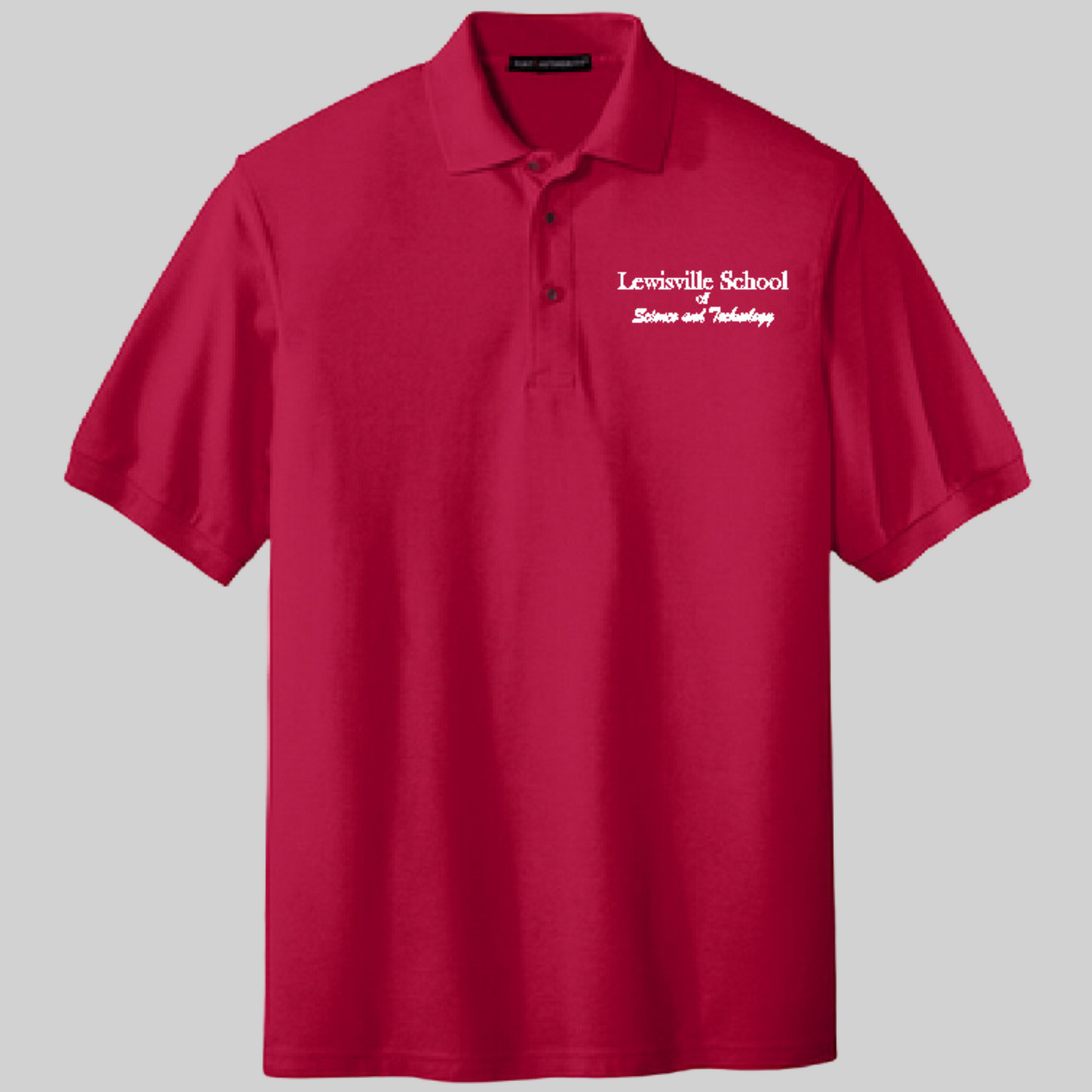 Red school polo shirts sales