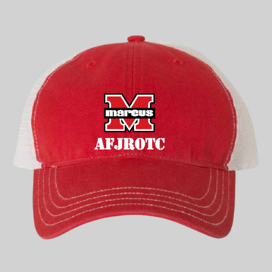 Marcus High School AFJROTC Garment Washed Hat